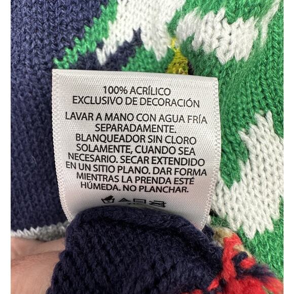 Jolly Sweaters Ugly Christmas Sweater Size Small Santa Orange Hunting Vest - Picture 6 of 7